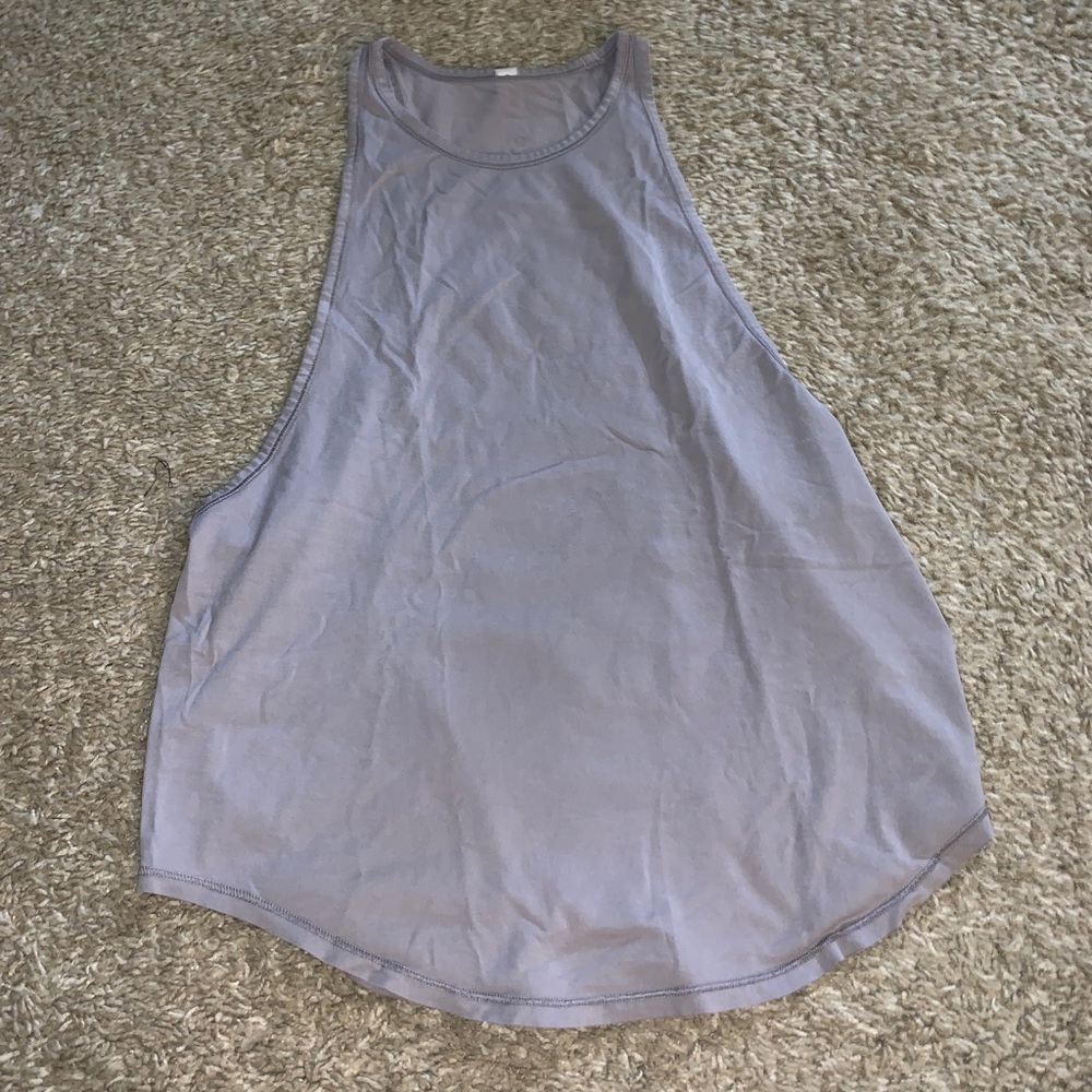 Lavender lululemon muscle tank